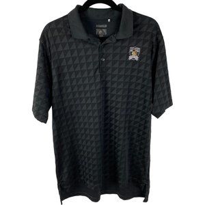 Adidas US Open 2007 Polo Shirt Size Large Black Men's